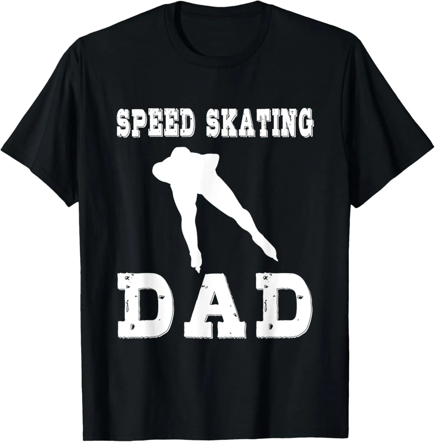 Speed Skating Dad Outfit Speed Skates Father's Day Men T-Shirt