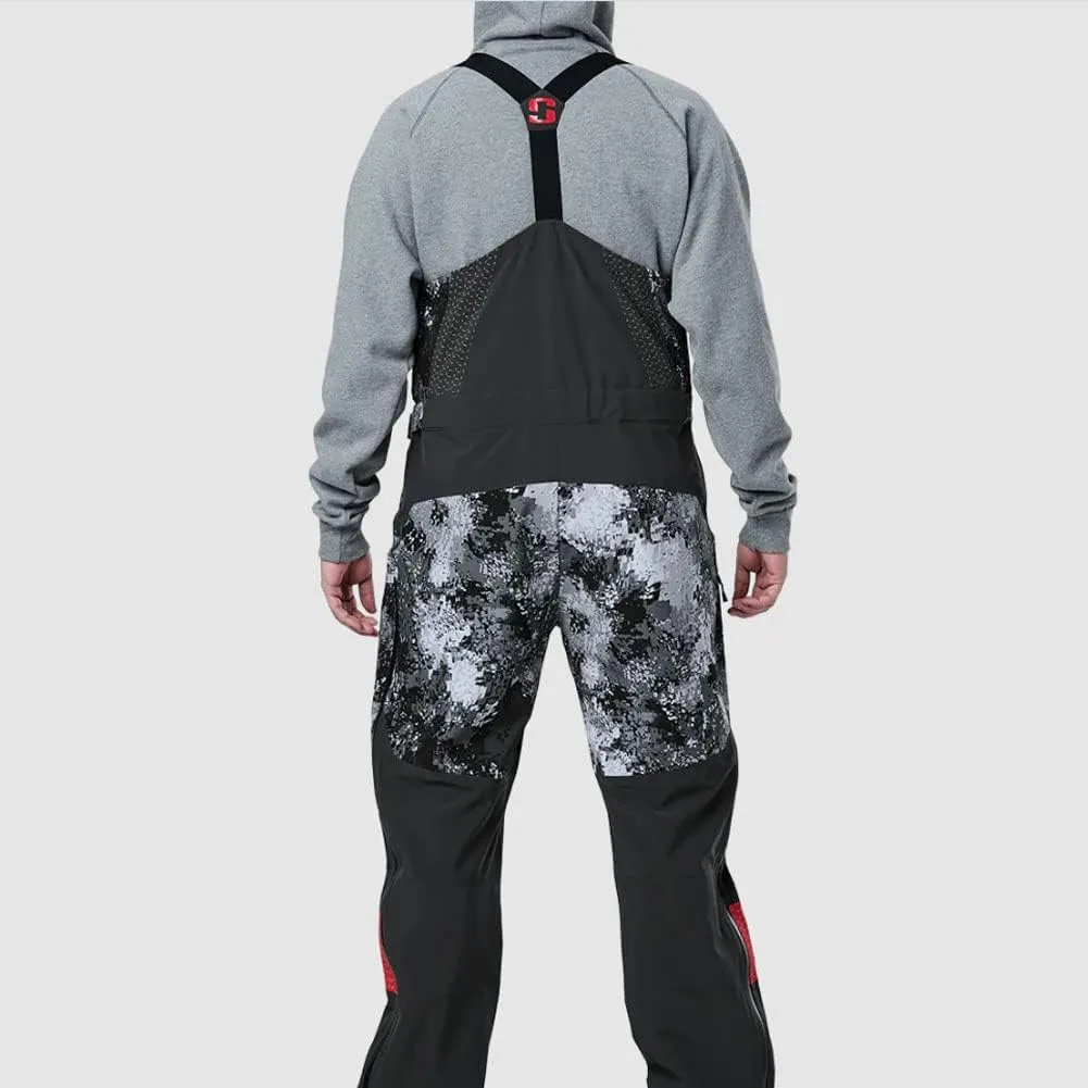 Striker Men's Adrenaline Durable Waterproof Breathable Outdoor Fishing Rain Bib with Reflective Elements