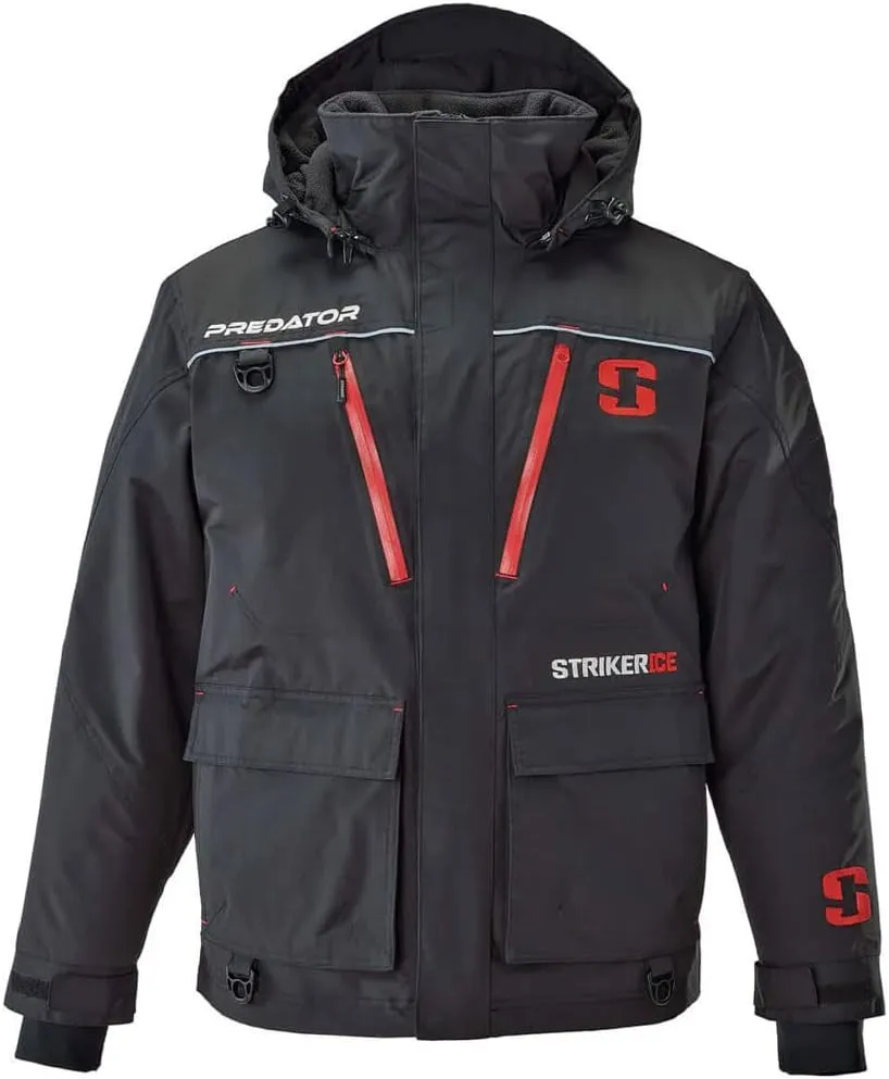 Striker Men's PrеdatоrJacket|Cold Weather Durable Windproof Water-Resistant Breathable Outdoor Ice Fishing Jacket