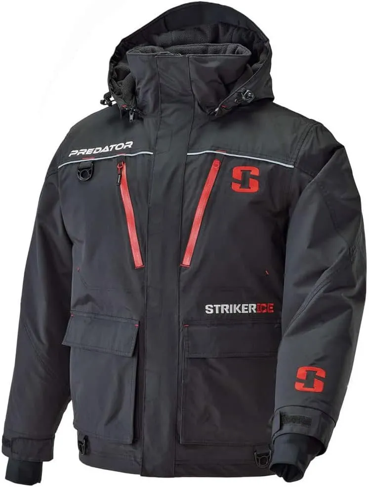 Striker Men's PrеdatоrJacket|Cold Weather Durable Windproof Water-Resistant Breathable Outdoor Ice Fishing Jacket