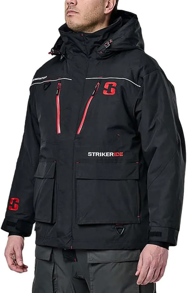 Striker Men's PrеdatоrJacket|Cold Weather Durable Windproof Water-Resistant Breathable Outdoor Ice Fishing Jacket