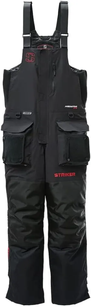 Striker Men's Prеdаtor Lite Durable Windproof Water-Resistant Outdoor Ice Fishing Bib with Sureflote Flotation Technology