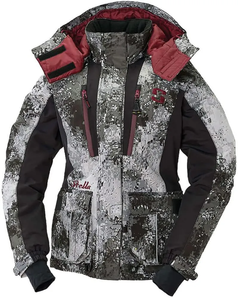 Striker Women's Stella Durable Windproof Water-Resistant Insulated Outdoor Ice Fishing Jacket with Removable Hood