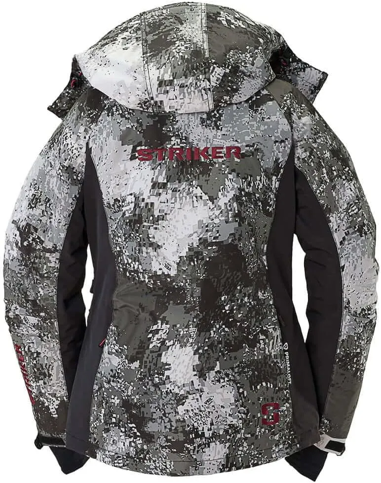 Striker Women's Stella Durable Windproof Water-Resistant Insulated Outdoor Ice Fishing Jacket with Removable Hood