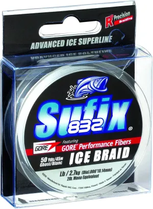 SUFIX 832 Ice Braid LINE 50 YDS