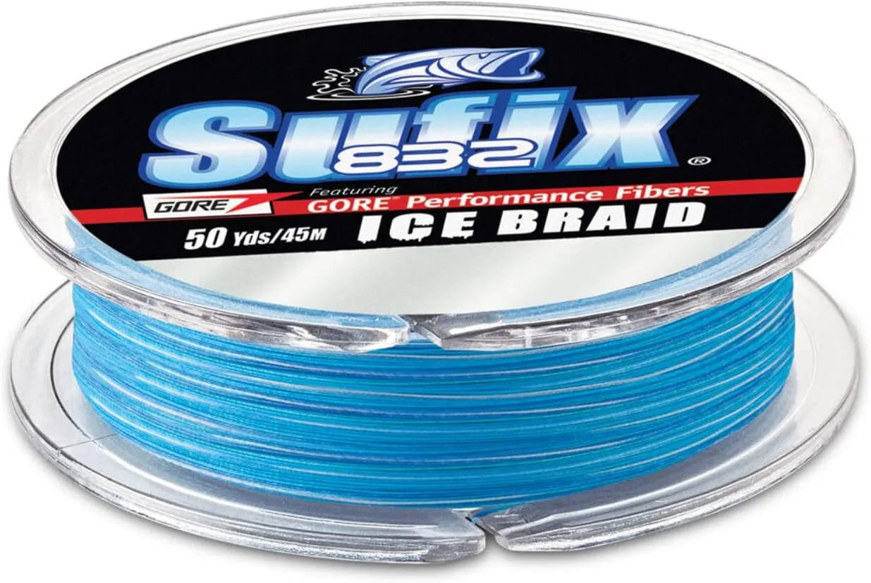 SUFIX 832 Ice Braid LINE 50 YDS