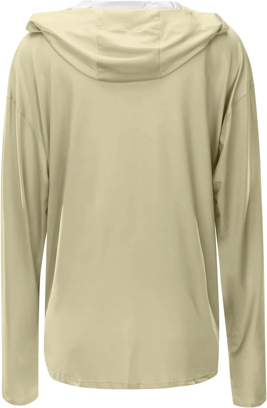 Sun Shirt for Women Zip Up UPF 50  Protection Lightweight Comfy Jacket Long Sleeve Ice Silk Fishing Hiking Outdoor Hoodie