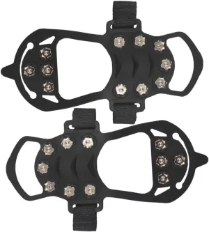 SUPVOX Shoe Snow Spikes Crampons Ice Gripper for Shoes Anti-Slip for Boots Hiking