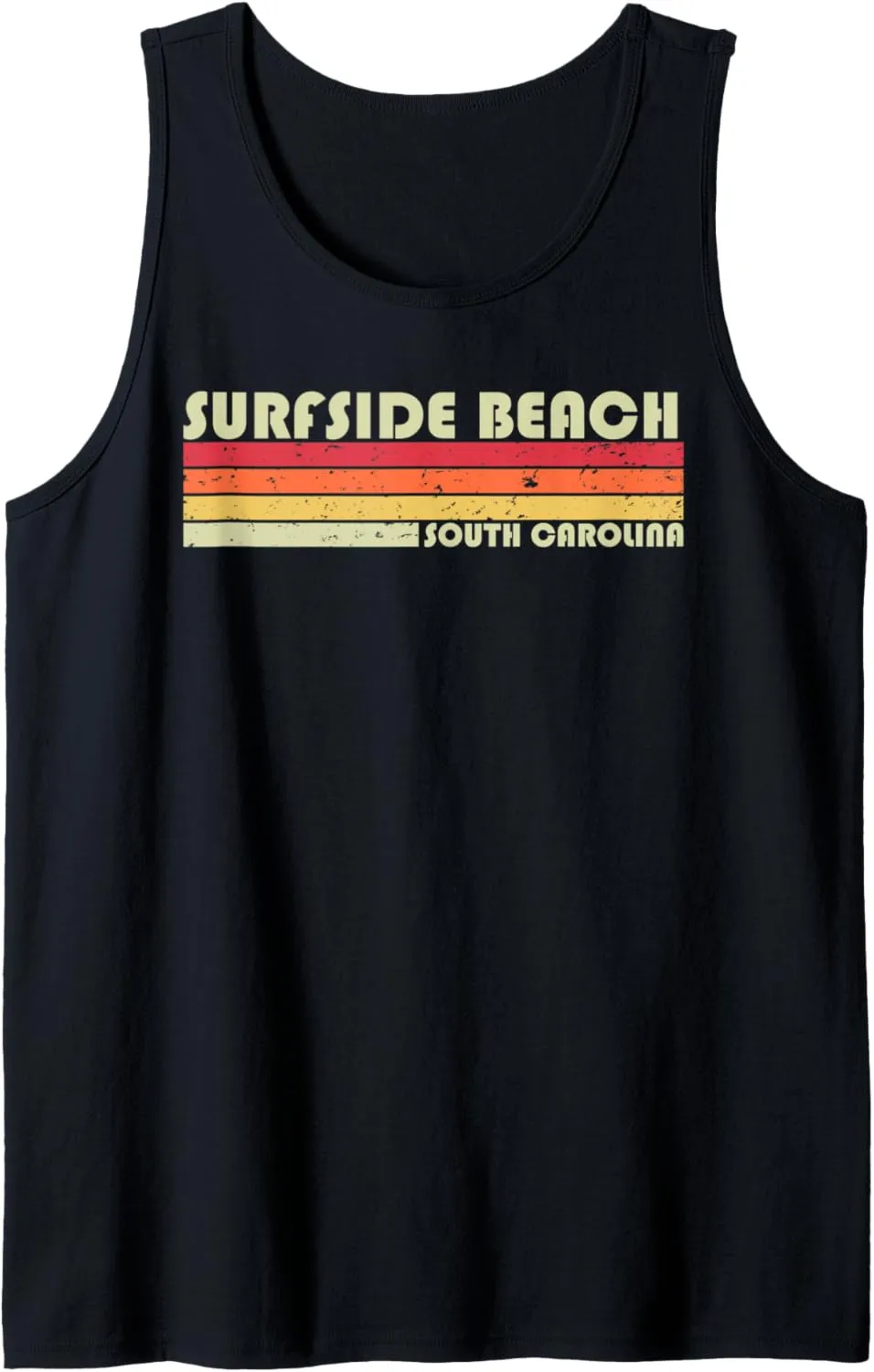 SURFSIDE BEACH SC SOUTH CAROLINA Funny City Home Gift Retro Tank Top
