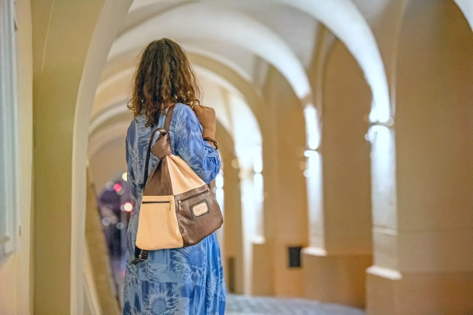 Sustainable Handmade Leather Backpack – Italian Leather, Designed for Women