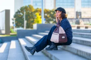 Sustainable Handmade Leather Backpack – Italian Leather, Designed for Women