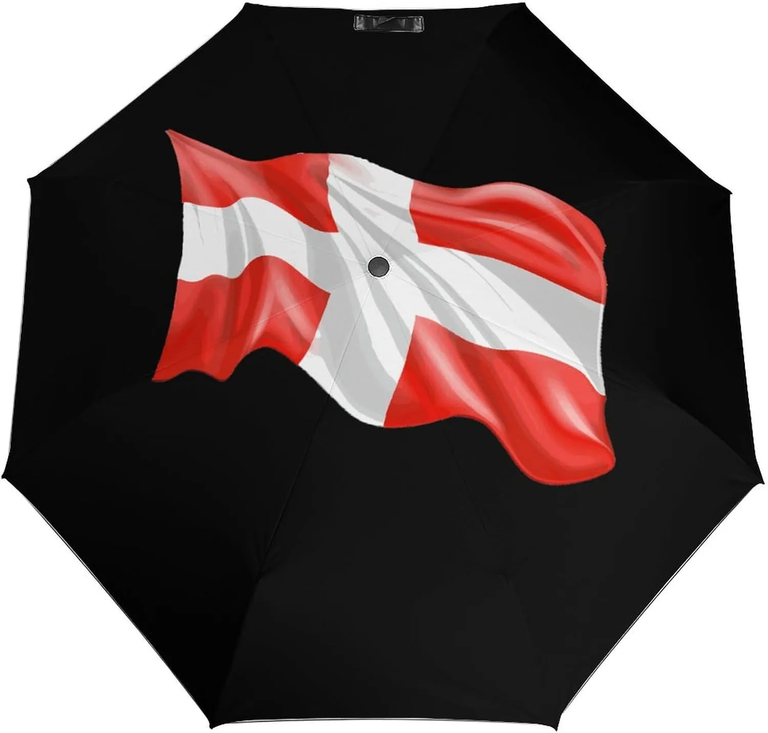 Switch Flag Travel Umbrellas Waterproof Windproof Anti-UV Folding Umbrella Portable Auto Umbrella