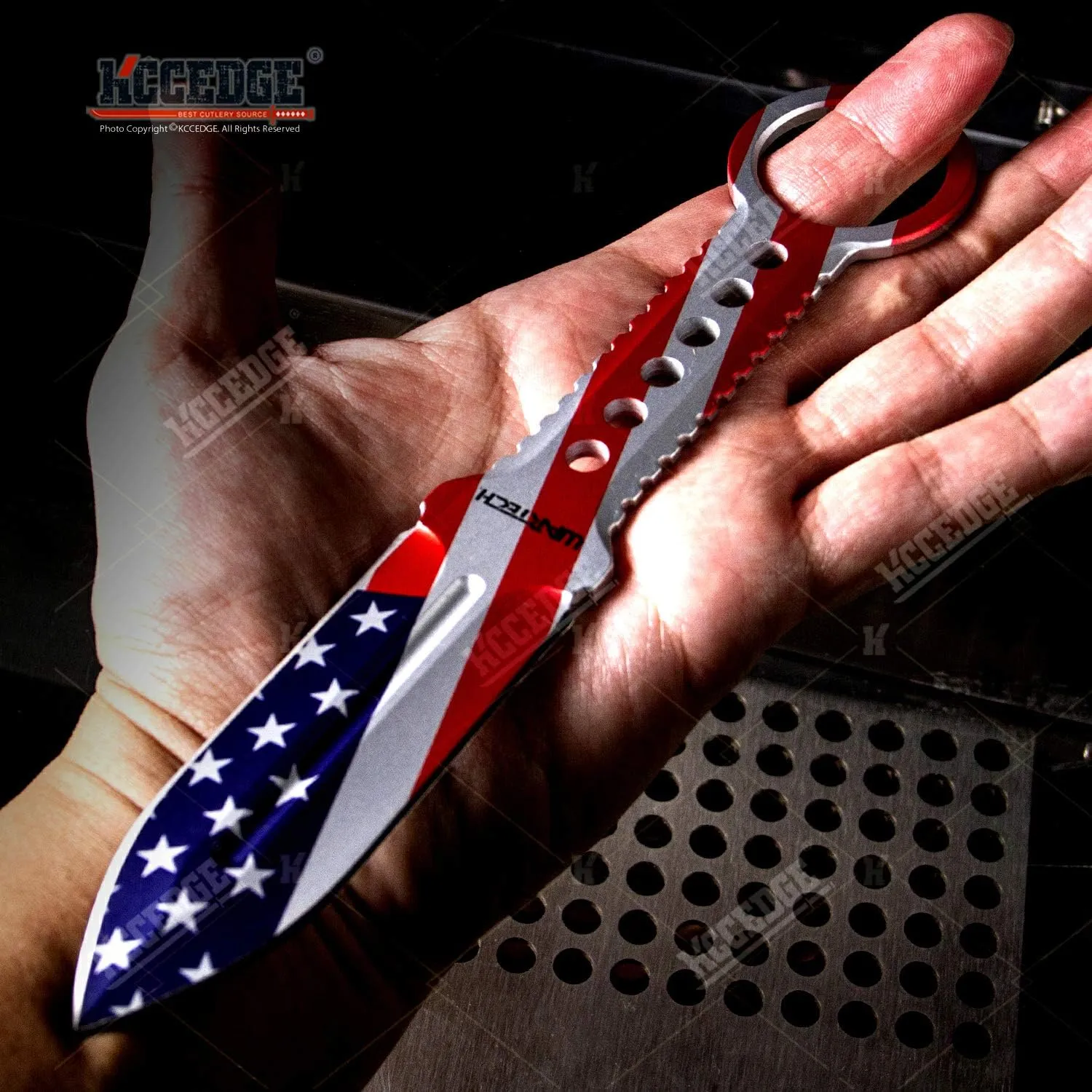 Tactical Knife Hunting Knife Survival Knife Full Tang Fixed Blade Knife Kydex Style Sheath Razor Sharp Edge Camping Accessories Camping Gear Survival Kit Survival Gear Tactical Gear 76209 (America)