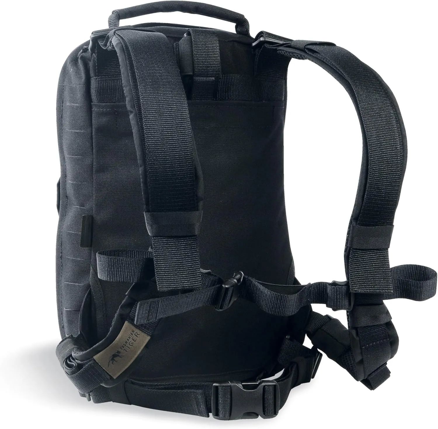 Tasmanian Tiger Assault Medical Backpack MKII S – Lightweight MOLLE First Aid Organizer, Black