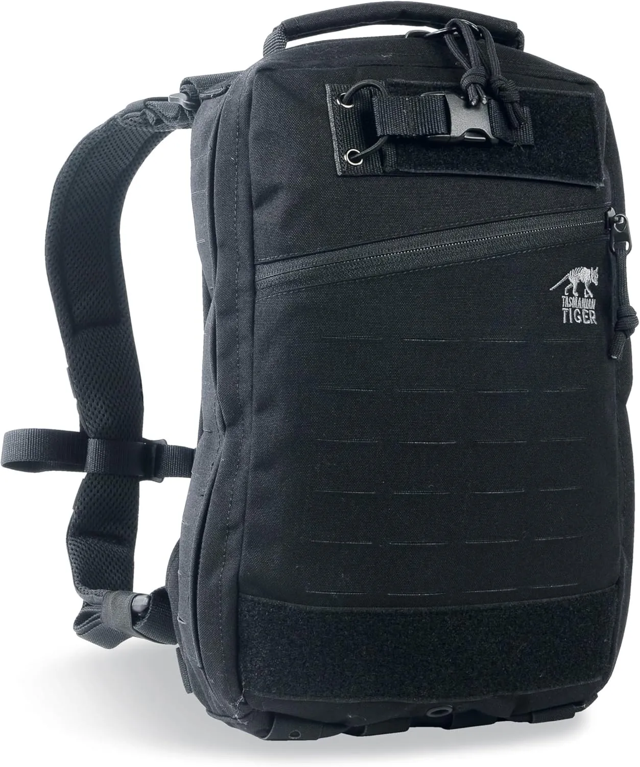 Tasmanian Tiger Assault Medical Backpack MKII S – Lightweight MOLLE First Aid Organizer, Black