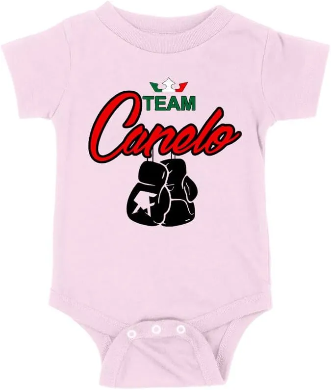Team Canelo Alvarez Boxing Pride T-Shirt - Mexican Flag Crown Design