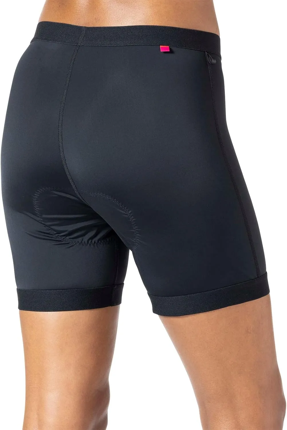 Terry Cycling Universal 5" Bike Liner Shorts for Womens Padded Cycling Shorts with Bike Chamois Bike Underwear Women