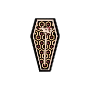 The Shining Coffin Axe Pin