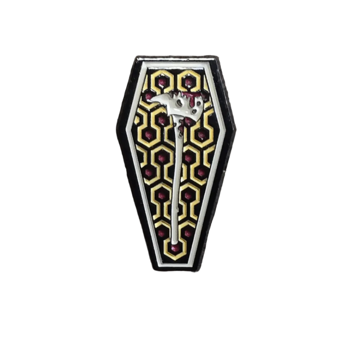 The Shining Coffin Axe Pin