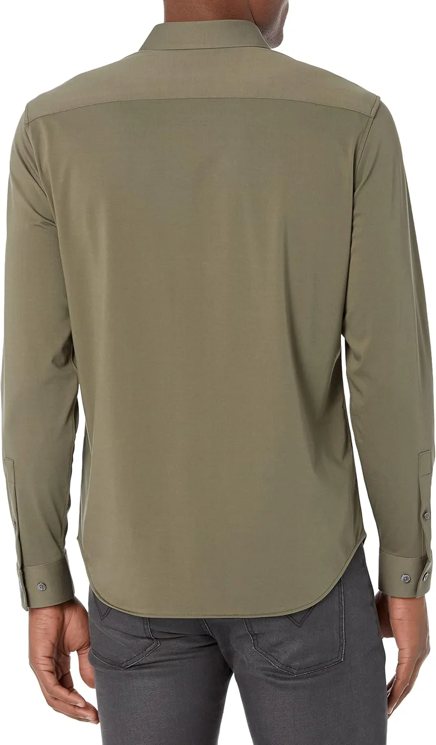 Theory Men's Sylvain Structure Knit Dress Shirt