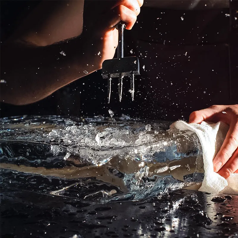 Three-Pronged Ice Cone Chisel Ice Cube Deicing Carving Round Ice Ball Ice Crusher