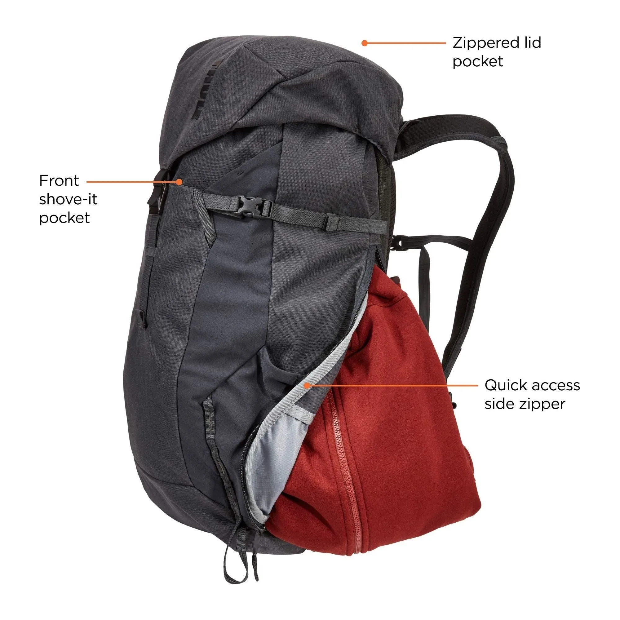 Thule AllTrail X 25L hiking backpack - Obsidian