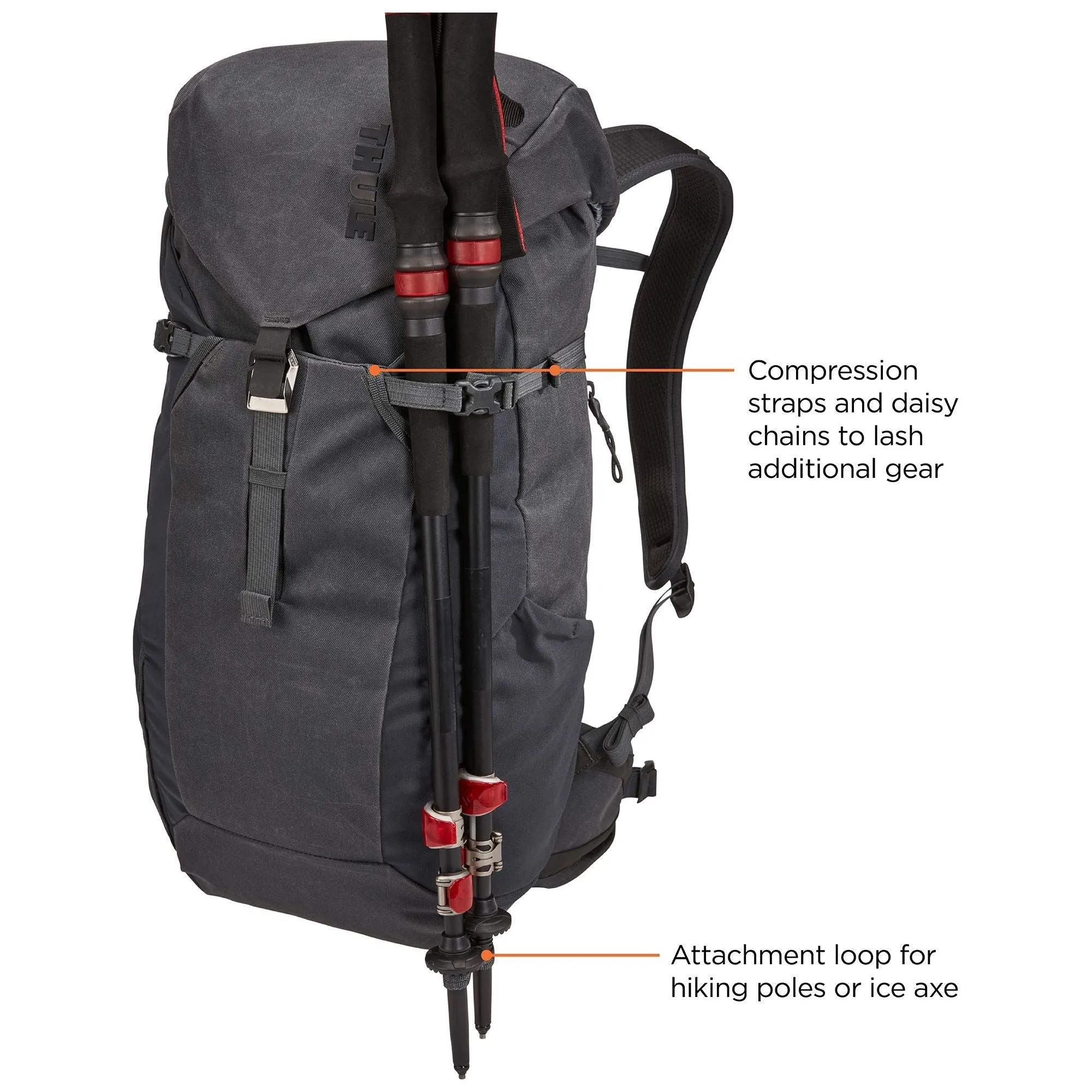 Thule AllTrail X 25L hiking backpack - Obsidian