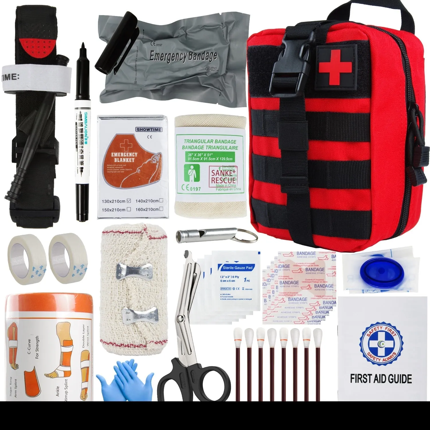 Trauma IFAK: Emergency Medical Kit