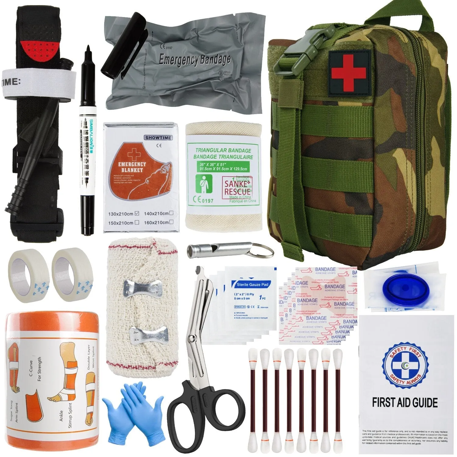 Trauma IFAK: Emergency Medical Kit