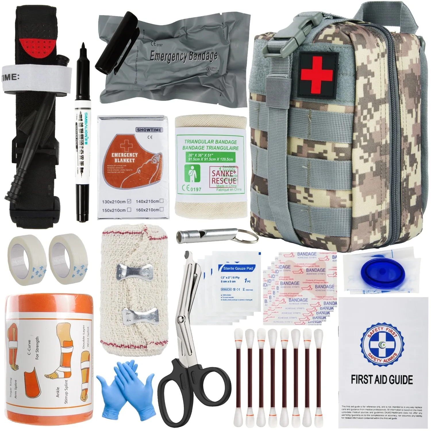 Trauma IFAK: Emergency Medical Kit