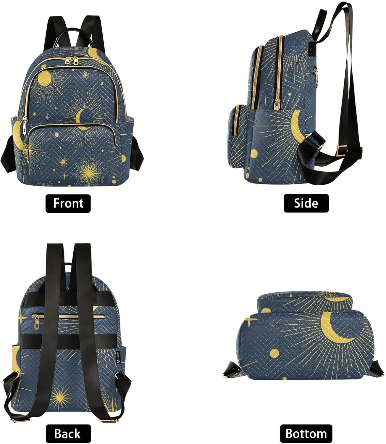 Travel Backpack for Women Quilted Bookbag Casual Bag Backpack Lightweight Fashionable Women's Backpack