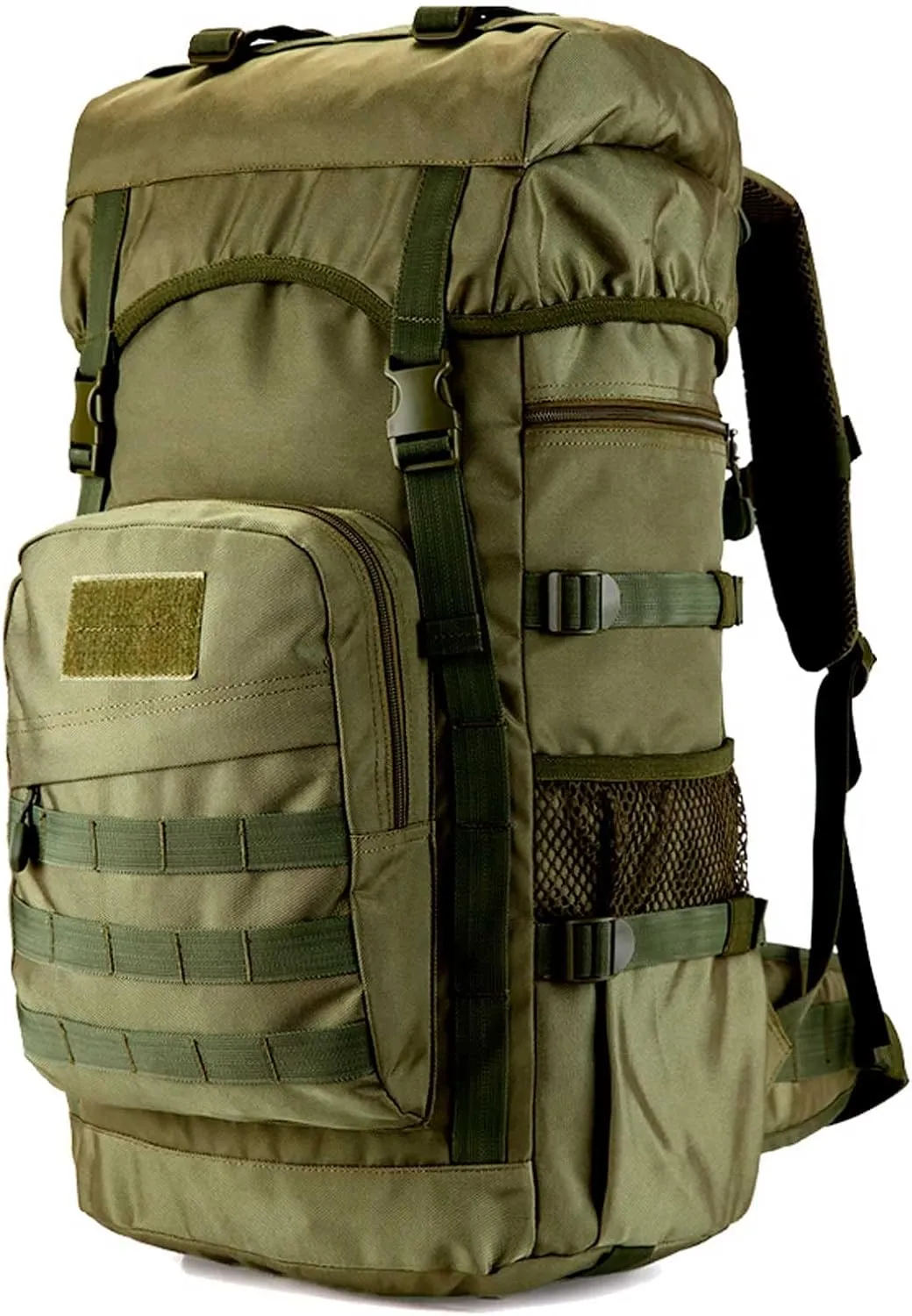 Travel Rucksack for Climbing Cycling Hiking， 60L Backpack Waterproof Rucksack(D132)