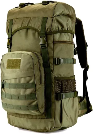 Travel Rucksack for Climbing Cycling Hiking， 60L Backpack Waterproof Rucksack(D132)