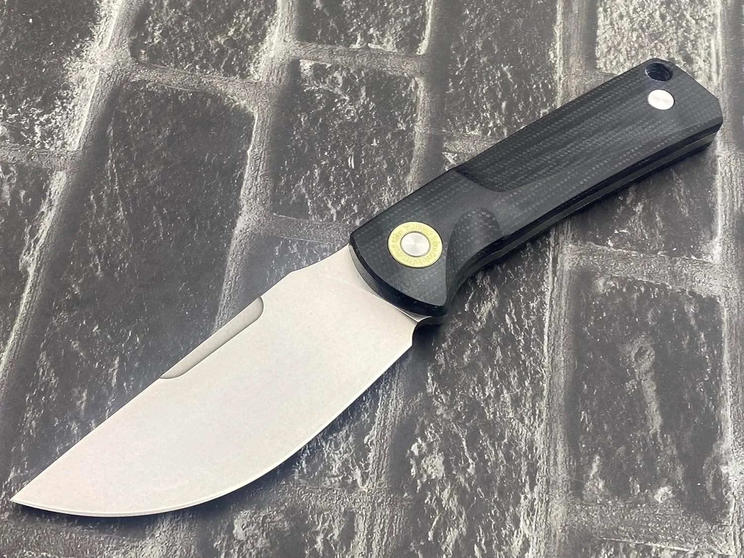 TwoSun TS521-K110 Micarta Handle Fixed Blade Kydex Belt Sheath Knife