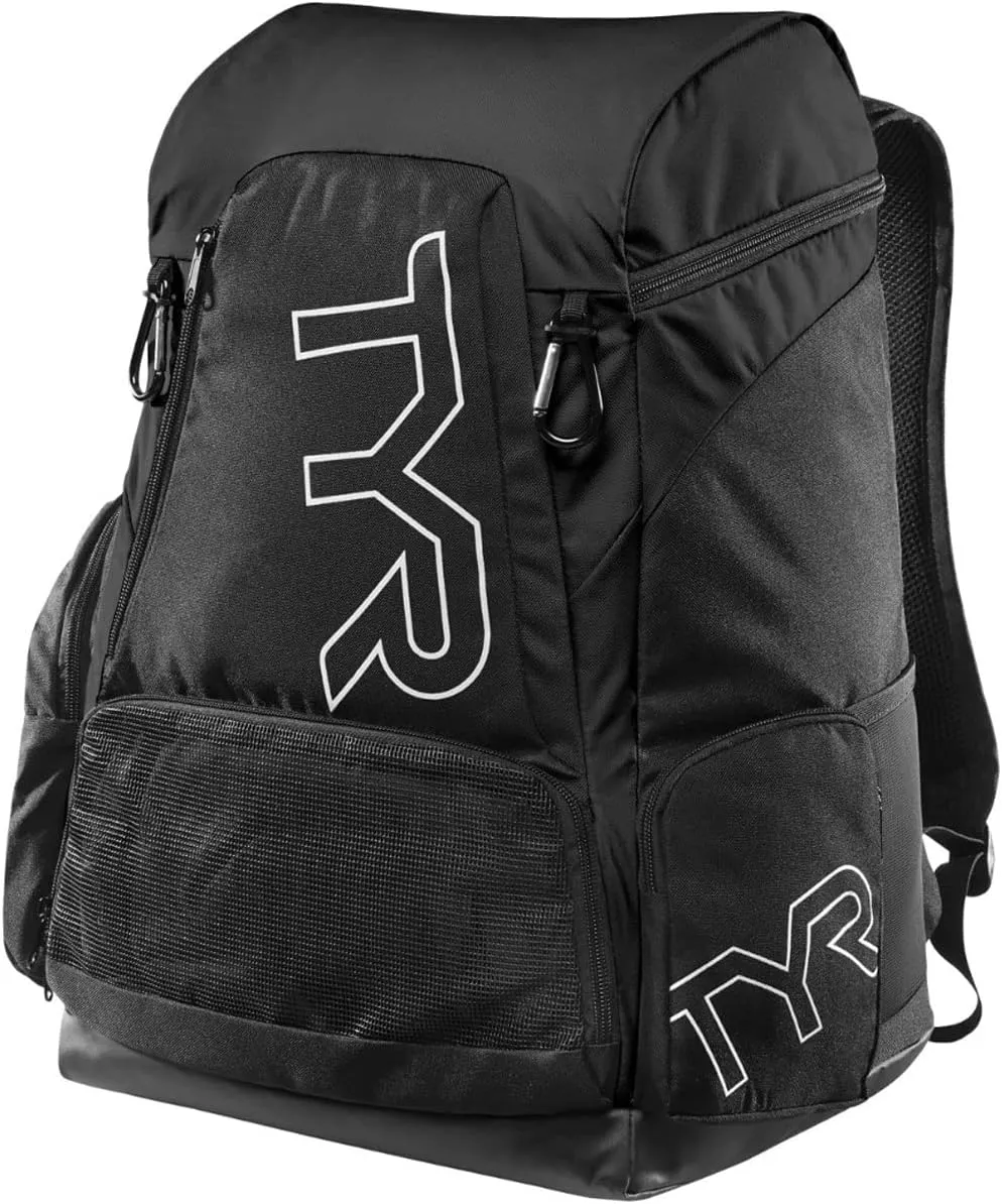 TYR Alliance Backpack, Black/White , 45 Liter