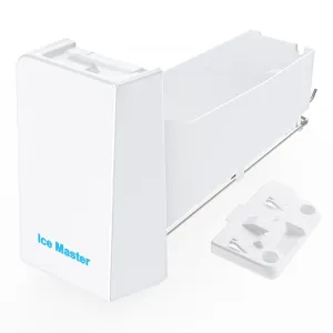 Upgraded DA97-21040A Refrigerator Ice Bucket Compatible with Samsung Fridge Ice Maker Replacement Tray Ice Container Parts AP6034185, RF28K9380SR, RF32FMQDBSR, RF31FMESBSR, RF28R6201DT Ice Maker
