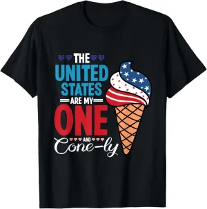 USA are my one and cone-ly - 4th of July T-Shirt