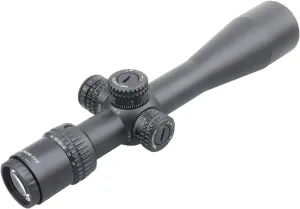 Vector Optics Veyron 4X 44mm IR 30mm Monotube First Focal Plane Riflescope Illumination Etched Reticle Turret Lock Side Focus for Compact Air Guns and Lightweight Firearms
