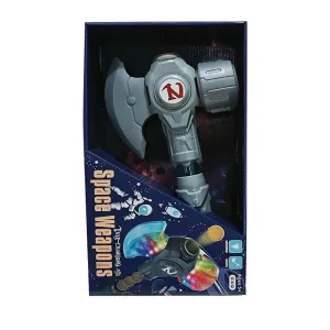 Versatile Telescopic Axe Hammer - Space Weapons Includes 12 Soft Balls