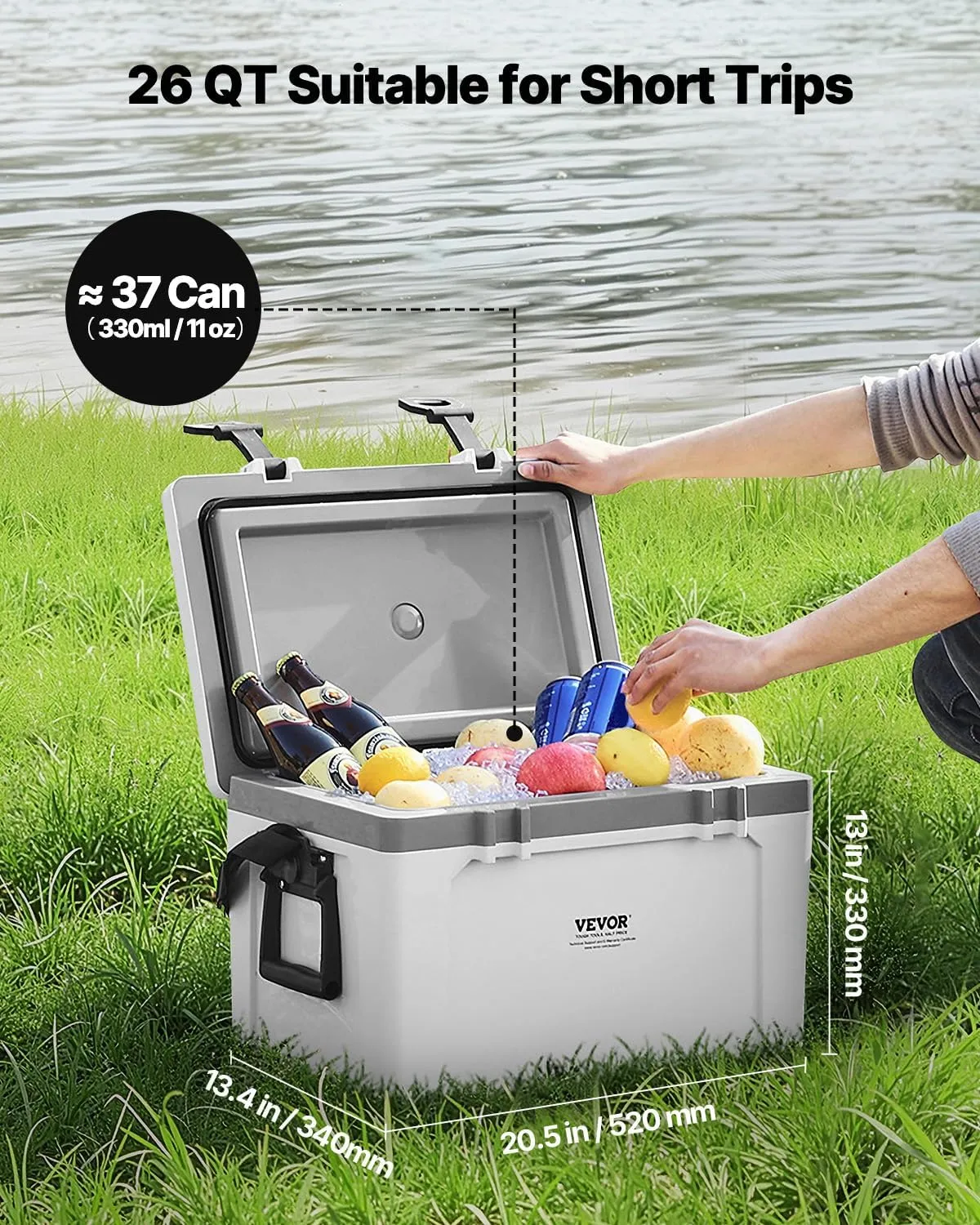 VEVOR Ultra-Light Hard Cooler