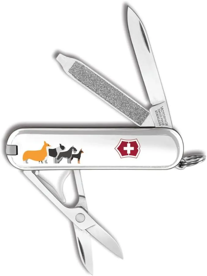 Victorinox Puppy Parade Classic SD Iconic Design Swiss Army Knife