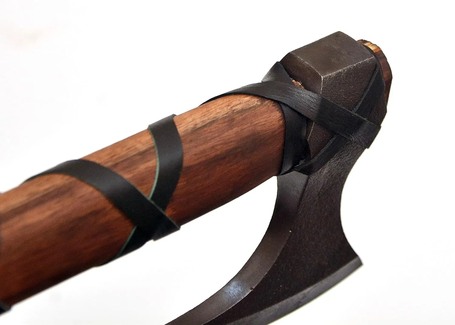 Viking Axe of Ragnar Lothbrok Axe's with Genuine Leather Sheath Hand Forged Ash Wood Handle Axes High Carbon Steel Bearded Axes Viking Gifts for Men (VK-AXE-04)