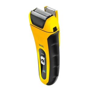 Wahl Waterproof Rechargeable Electric Shaver with Precision Trimmer for Men's Beard Shaving and Grooming, Long Run Time and Quick Charge - Model 7061-100