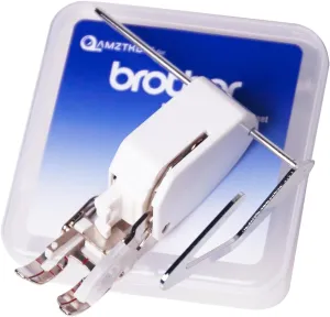 Walking Foot Presser Foot– Precision Sewing Attachment W/Guide for Brother Sewing Machines Even Feeding Quilting and Sewing