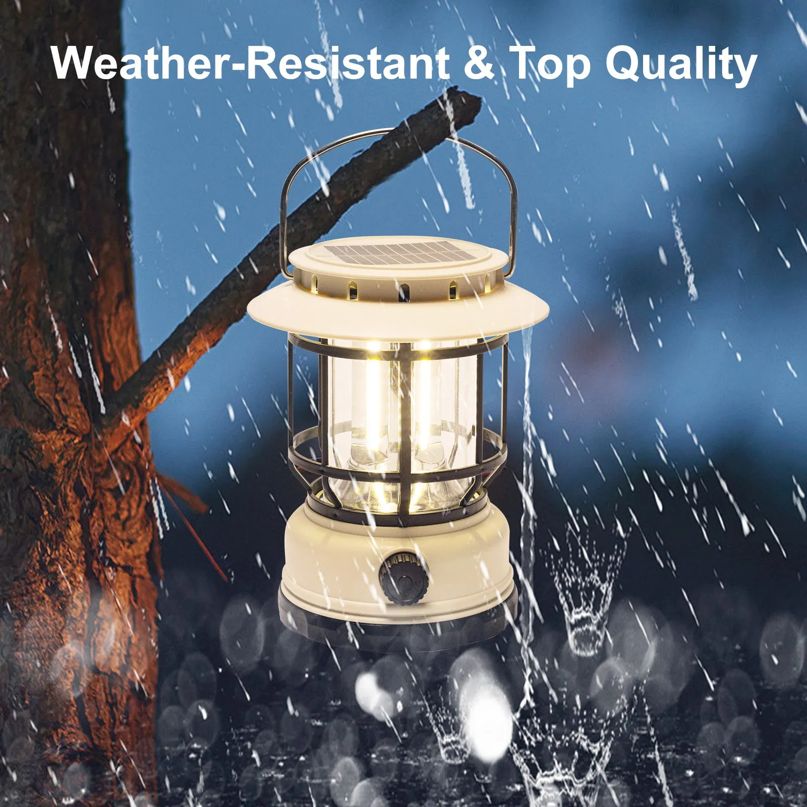 Wanjo Solar Camping Lantern