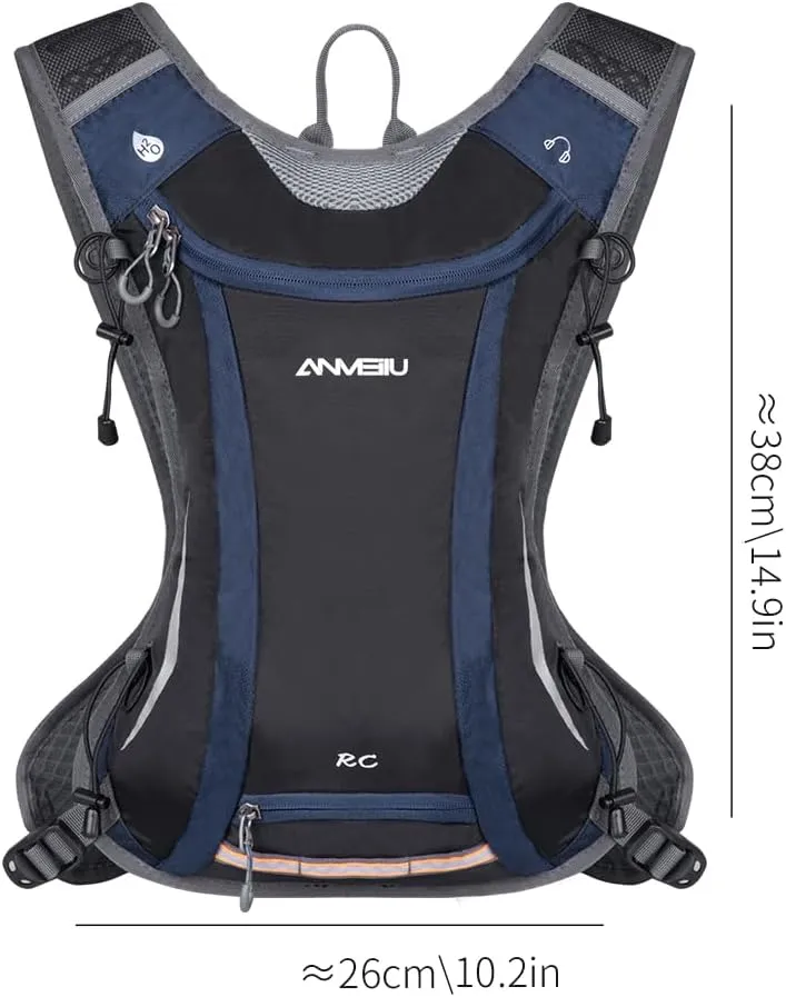 Water Bag Backpack, Running Backpack, 2L Cycling, Mountaineering, Hiking Water Bag Bag, Unisex