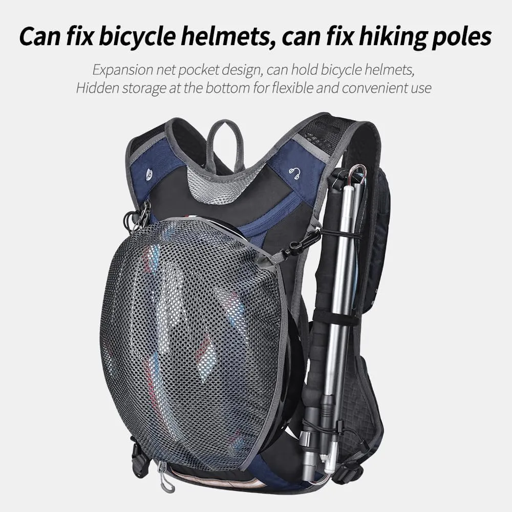 Water Bag Backpack, Running Backpack, 2L Cycling, Mountaineering, Hiking Water Bag Bag, Unisex