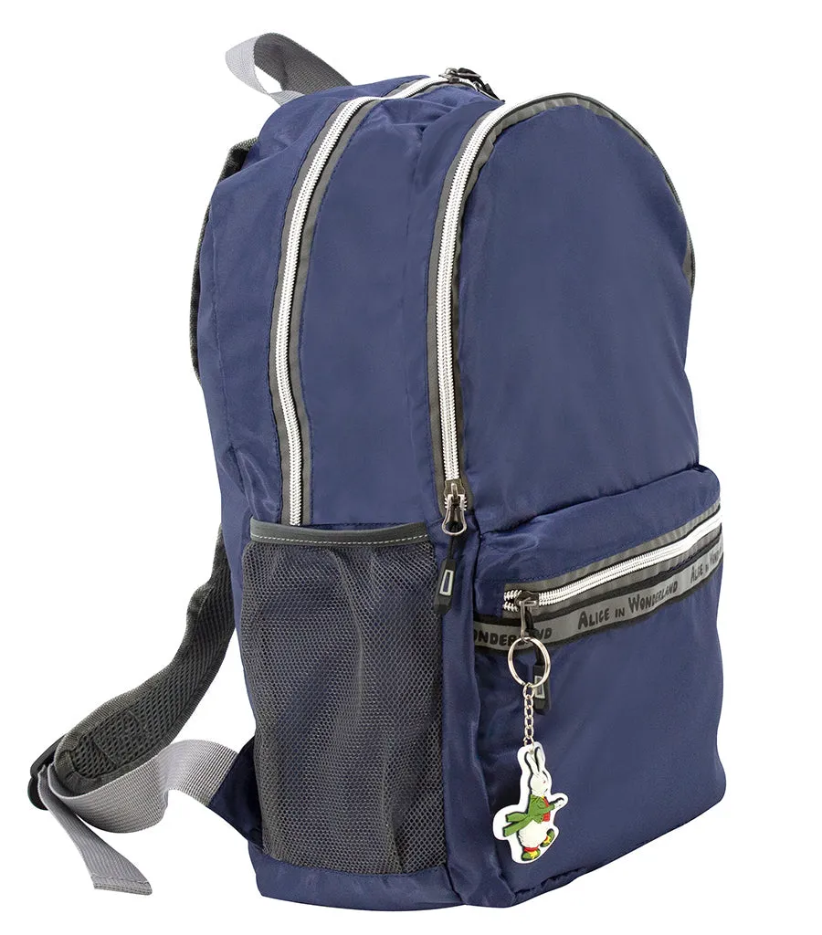 Waterproof Foldable Travel Backpack - Navy