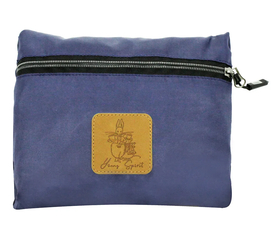 Waterproof Foldable Travel Backpack - Navy