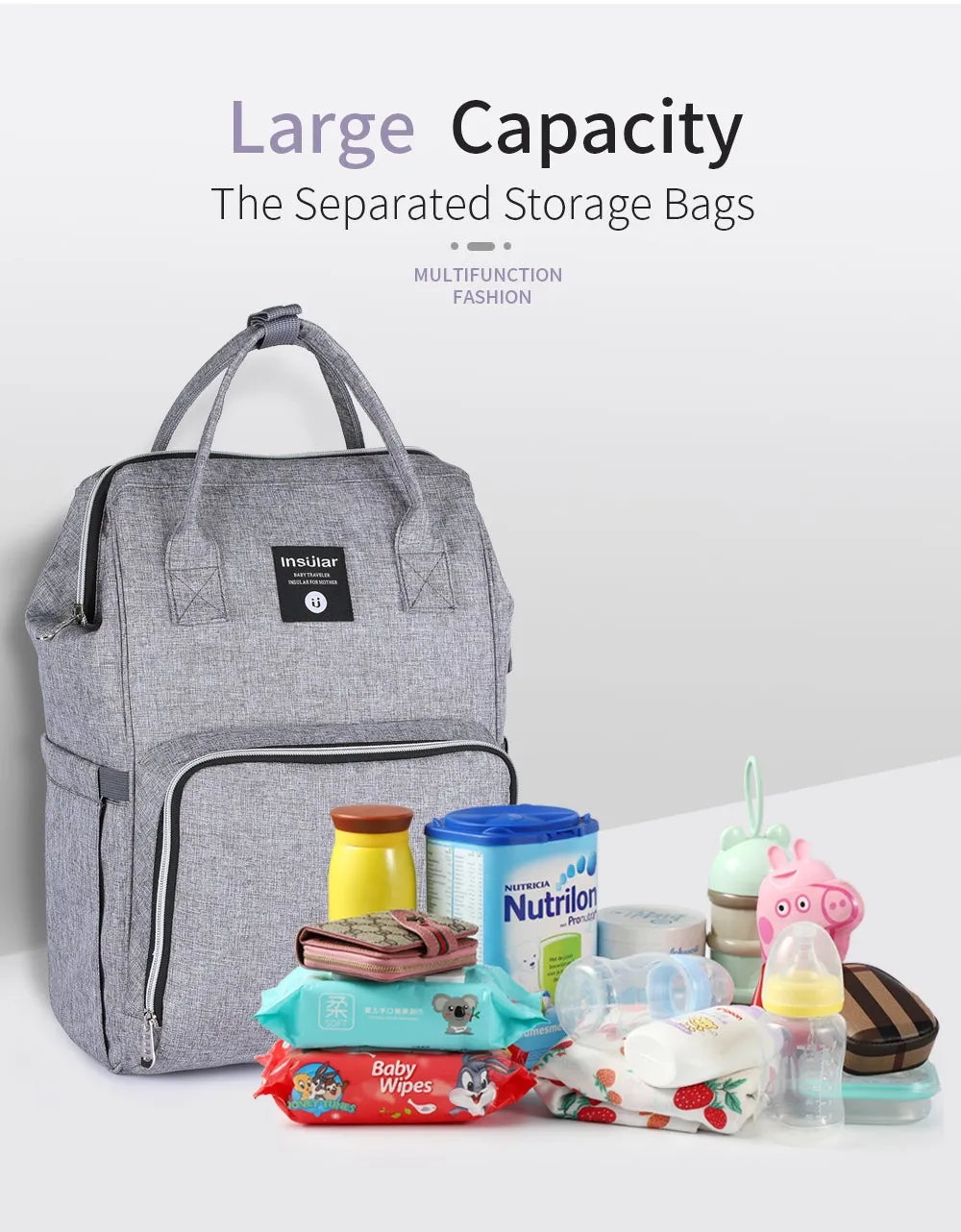 Waterproof Nappy Backpack